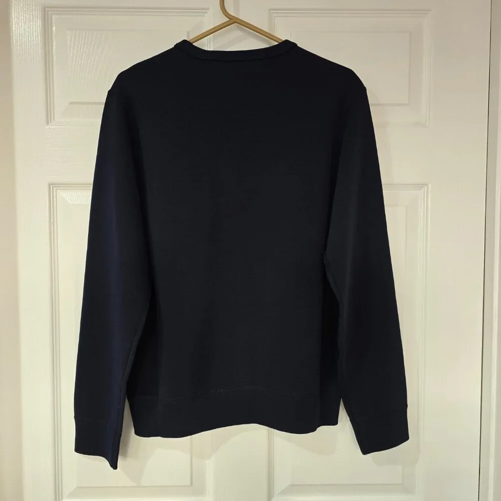 Polo Ralph Lauren Men's Embossed Logo Crew Neck Sweatshirt‎ Navy Size Small NWT
